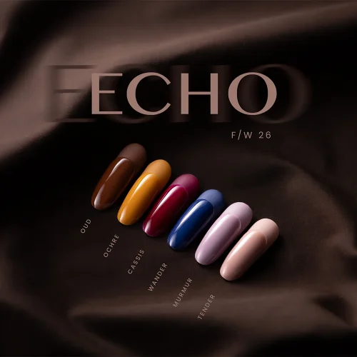 Akzentz ECHO F/W 26 kalıcı oje koleksiyonu - Nail Islands Kuşadası